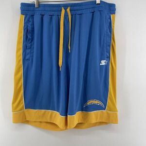 Starter Los Angeles Chargers Shorts Men's XXL NFL Blue Athletic Training  Gym